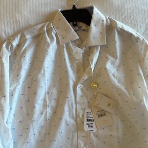 Gorgeous detailed Bertigo men’s button down shirt L
